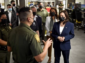 Latinos say Harris is better on border security