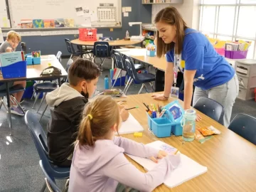 Most K-12 public school teachers are women