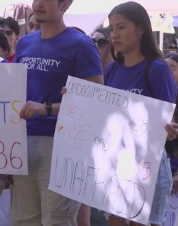 UC undocumented students are mobilizing for AB 2586, which would allow them to work on campuses