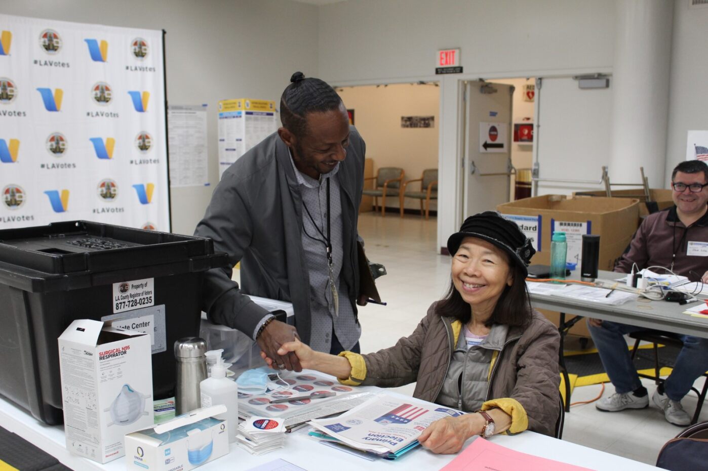 LA County Vote Centers Opening Saturday For Early In-person Voting ...