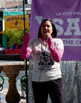 Ysabel Jurado raps at community meeting: ‘F— the Police,’ sparking anger from police union