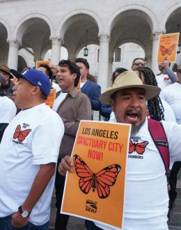 LA enacts sanctuary city ordinance to prepare for potential mass deportations