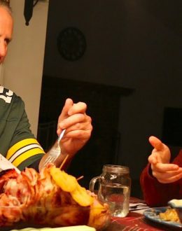 Expecting Tense Conversations at Thanksgiving Dinner