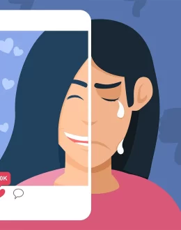 Negative social media content has a greater impact on people struggling with mental health