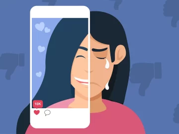 Negative social media content has a greater impact on people struggling with mental health