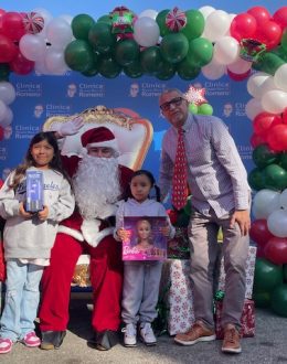 Clínica Romero turns into Winter Wonderland