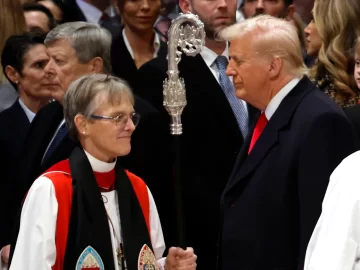 ‘In the Name of Our God’… Bishop rebukes Trump at Service, Asks Him to ‘Have Mercy’