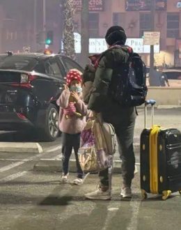 The Latino Community Takes to The Streets to Support The Victims of The Fires