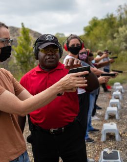 The queer people who are buying guns to prepare for Trump’s America