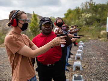 The queer people who are buying guns to prepare for Trump’s America