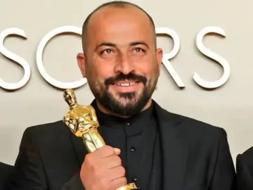 Oscar-winning Palestinian director is attacked by Israeli settlers and detained by the army