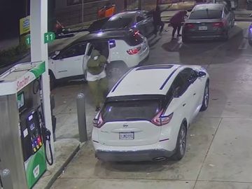 La Puente gas station clerk had hands raised when shot at point-blank range, video shows