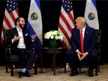 Bukele to Meet with Trump as El Salvador’s Mega-Prison Becomes Holding Ground for U.S. Deportees