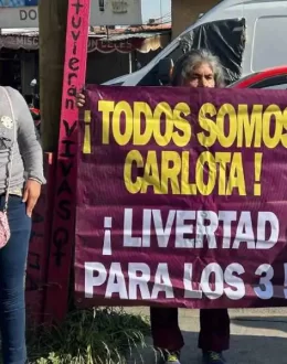 ‘México está contigo’: They demand the release of Doña Carlota, the elderly woman who shot alleged home invaders