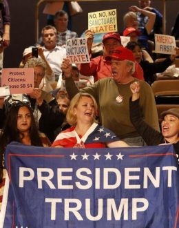 Latino rights group files motion to intervene in Huntington Beach lawsuit sanctuary challenging law