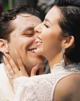 Christian Nodal Celebrates Nine Months of Marriage… by Kissing a Fan