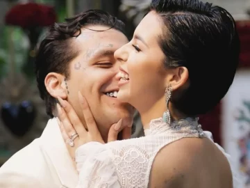 Christian Nodal Celebrates Nine Months of Marriage… by Kissing a Fan