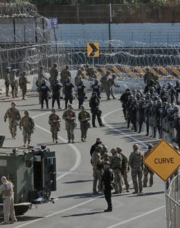 Trump Militarizes the Border as U.S. Troops Take Control of Federal Lands
