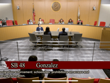 Hearing on SB 48 Limiting Immigration Enforcement at School is Monday-All you Need to Know and What’s Next