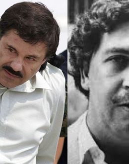 Natanael Cano shows off pants with the faces of El Chapo and Pablo Escobar