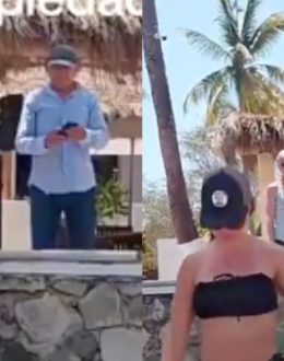 Group of tourists attacks Mexican family on Colima beach