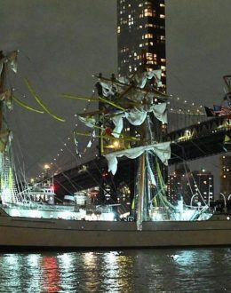Claudia Sheinbaum mourns the accident of the Cuauhtémoc Training Ship in New York