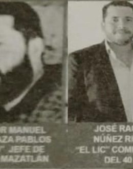 Who is “El 40”? The leader of Los Chapitos in Mazatlán under US scrutiny