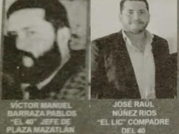 Who is “El 40”? The leader of Los Chapitos in Mazatlán under US scrutiny