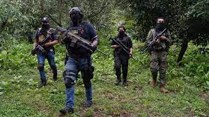 Puro Cuatro Letras!, here we are, gentlemen! CJNG hitmen appear in El Rosario, Sinaloa