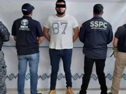 After being arrested in Chiapas, “Double Zero,” alleged leader of the CJNG, is transferred to Veracruz
