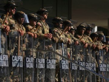 Military requesting to pull 200 troops back from California protest duty