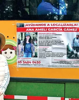 Mexican Ana Amelí remains missing; she was hiking in the Ajusco region