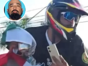 Elpidio Reyna, accused of attacking a federal agent in the US, surrenders.