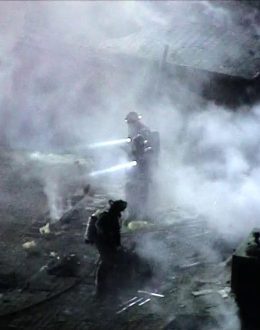 Man dead, woman critically injured after fireworks explosion sets homes on fire in Pacoima