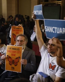 Karen Bass: ‘We are a city of immigrants,’ vows to defend sanctuary city policies