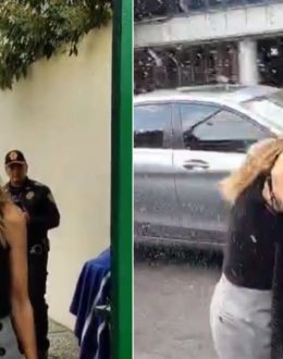 Mexico City Police Reprove Attack on “Lady Racista”; Recovers Stolen Bag