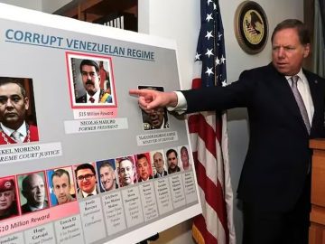 US accuses Nicolás Maduro of leading the Cartel de los Soles due to his relationship with the Tren de Aragua and Sinaloa Cartels