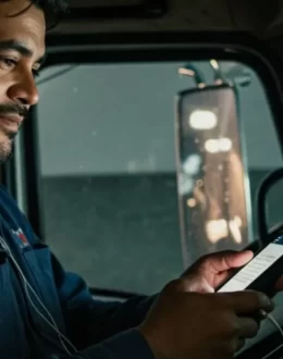 Mexican truck drivers begin to lose their driver’s license; companies offer English classes to their employees