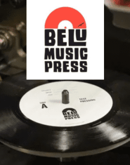 Belu Music Press: Vinyl Record Pressing Plant!