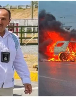 Police Chief Killed After Attack in Reynosa, Tamaulipas; Truck Burned