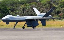 A US drone flies over Valle de Bravo, a stronghold of La Familia