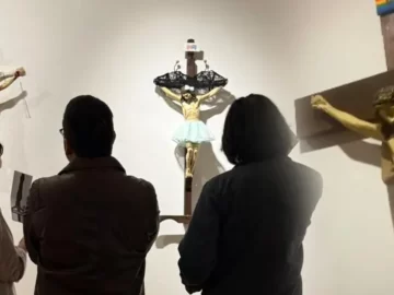 Exhibition of Christs Decorated with LGBTQ+ Motifs Sparks Outrage in Guanajuato