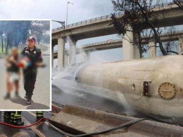 Officer Becomes Hero After Rescuing Grandmother and Baby from Blaze