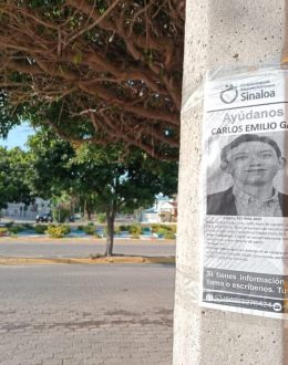 For the second time, Carlos Emilio’s mother calls on families of missing persons to march in Mazatlán