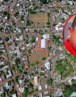 This was the moment Don Chuy Escamilla raised the alarm in Poza Rica due to flooding