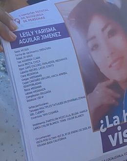 Lesly Yarisma was kidnapped in front of her children in Tijuana: 9 months later, her mother found her remains in a grave