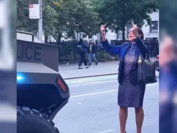 The Woman in the Polka Dot Dress: A Symbol of Resistance and Feminist Defiance