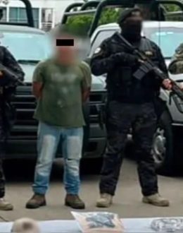 “El Chuacheneger,” the CJNG’s gang leader in Tabasco, is arrested by authorities