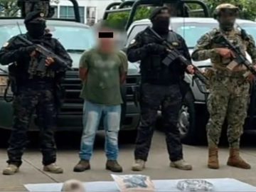 “El Chuacheneger,” the CJNG’s gang leader in Tabasco, is arrested by authorities