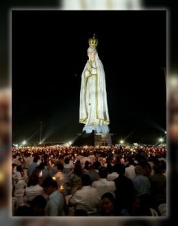 The world’s largest statue of Our Lady of Fatima has been inaugurated; it’s taller than Christ the Redeemer. Where is it located?